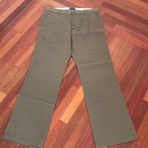 Olive chino pants